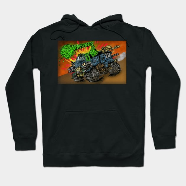 Kruisin' Hoodie by CroctopusArt